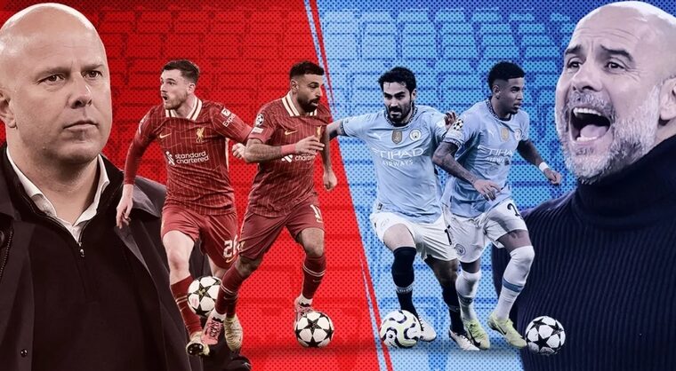 Man City đấu với Liverpool là cuộc chạm trán giữa kiểm soát chiến thuật và tốc độ rực lửa.