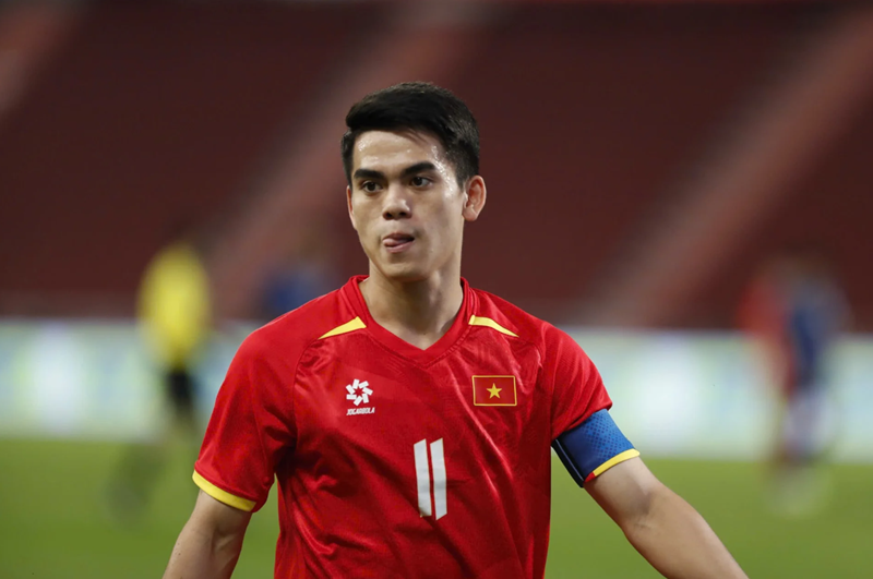 Khuất Văn Khang – "Nhạc trưởng" sở hữu kèo trái khéo léo của U23 Việt Nam.