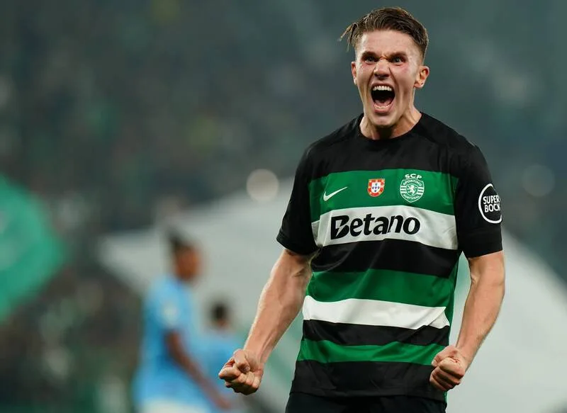 Viktor Gyökeres ghi tới 39 bàn cho Sporting CP nhưng vẫn không vô địch Chiếc giày vàng châu Âu do giải Bồ Đào Nha có hệ số thấp hơn.