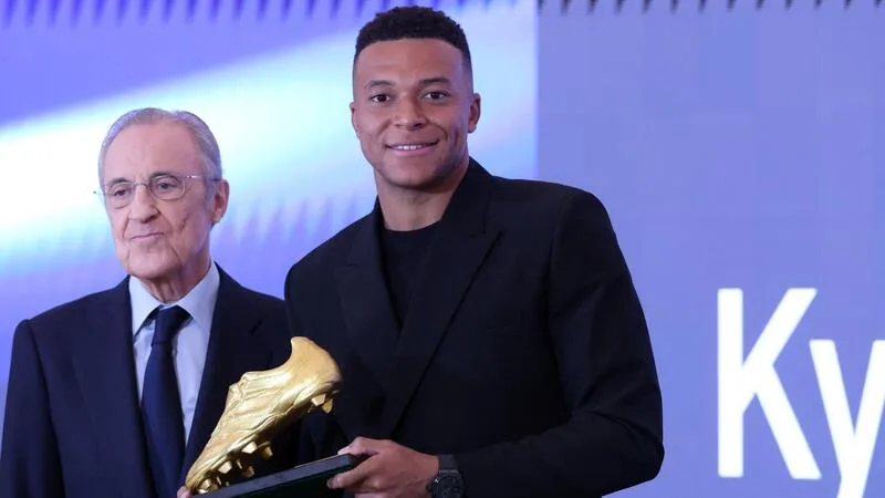 BXH chiếc giày vàng châu Âu 2025 khép lại với Kylian Mbappé dẫn đầu nhờ 31 bàn thắng tại LaLiga và tổng điểm cao nhất mùa giải.