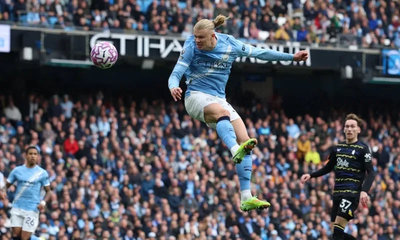Thể hình, tốc độ, bản năng săn bàn và hệ thống Man City giúp Haaland duy trì hiệu suất cao